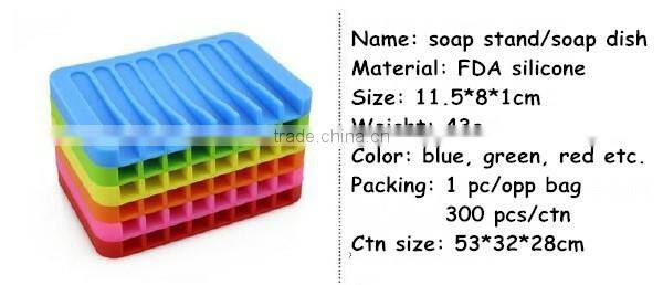 Travel usage silica soap holder with indivisual packaging