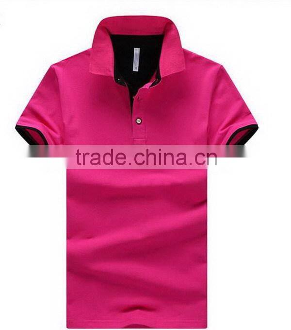 Durable hotsell men's cotton turtleneck polo shirt