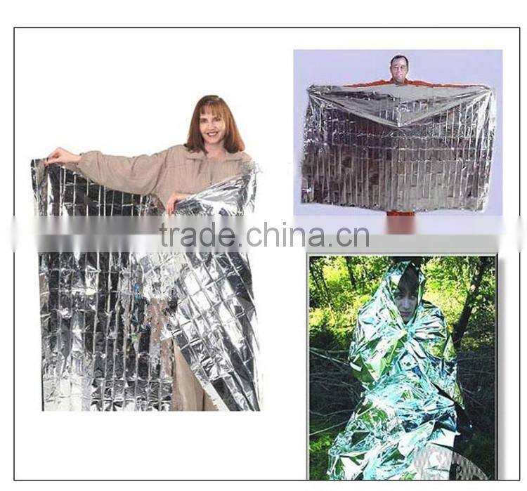 outdoor aluminum foil emergency first aid blanket