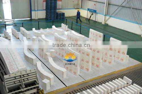 refractory products fused cast azs blocks glass industry