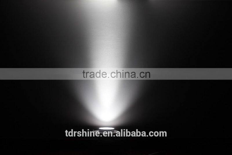 360 degrees rotatable light guide post 15/24 degrees Reflector Round Ceiling light 10w 20w 30w 40w