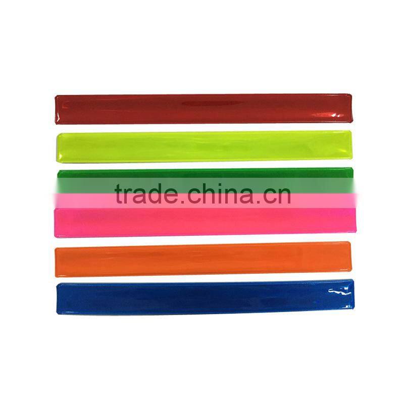 reflective snap wrist band
