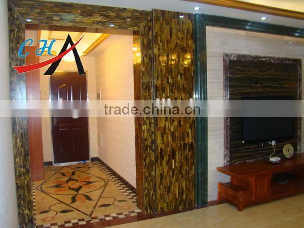 Natural tiger eye polished marble slabs