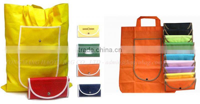 2015 Hot sale stylish supermarket bag for foldable bag