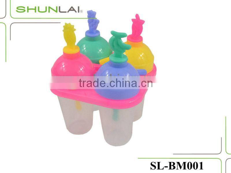 Hot Sale Plastic ice mold, bottle ice mold and cute rabbit cartoon ice cube mold high quality SL-BM002