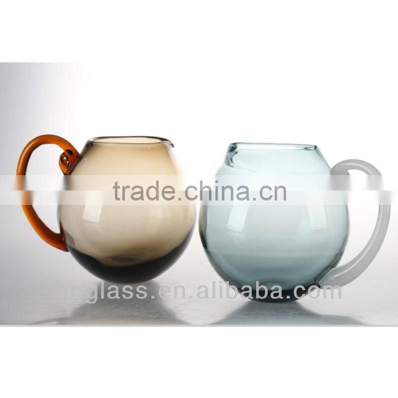 Colored Handmade Glass Centerpieces