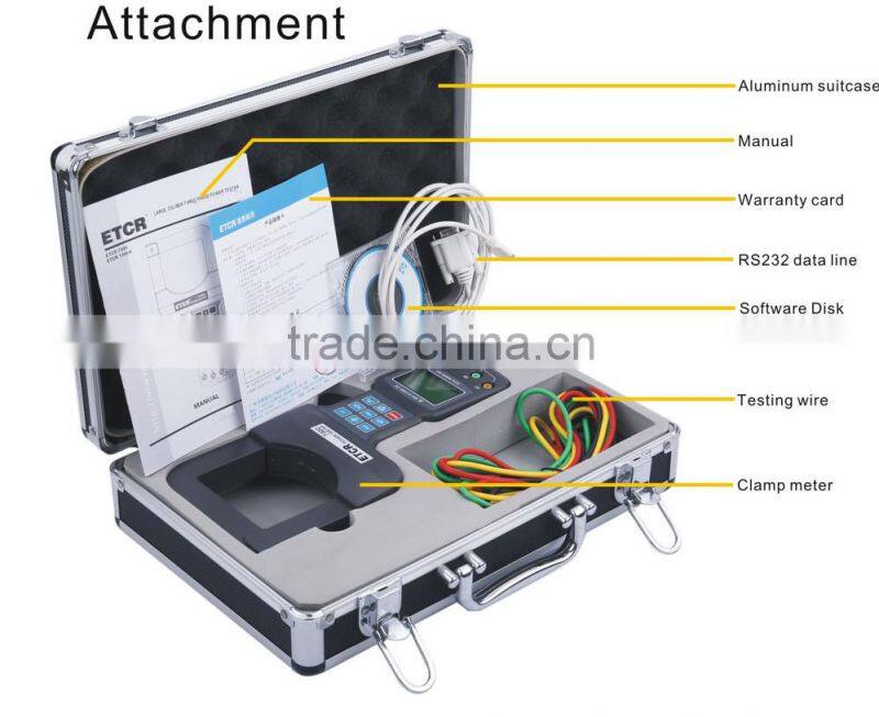 ETCR7300A Large Caliber Clamp Three Phase Power Clamp Tester electrical meter