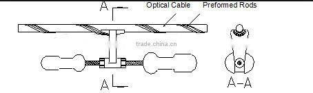 Adss Beauty Equip Hot-dip Galvanized Adss Cable Hardware
