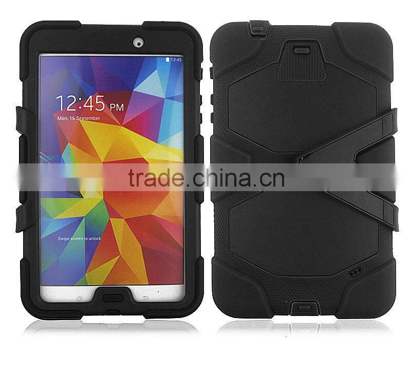 For Samsung Galaxy Tab 4 8.0 T330 heavy duty shockproof case with kickstand
