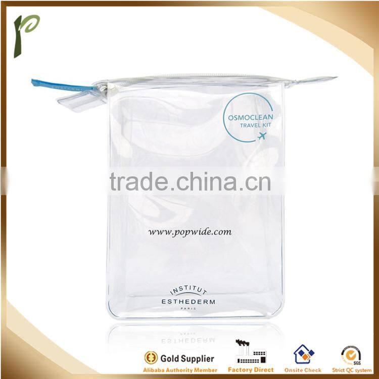 Popwide 2015 Hot Sale Colors PVC clear cosmetic ATBC bag