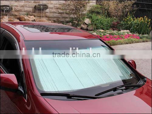window roll up uv sun shade for car static sun shade