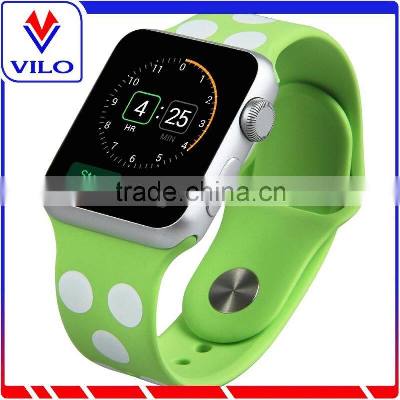 For Apple Watch Best Selling Fashion Design OEM Silicone Watch Strap Watch Band