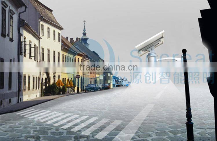 Outdoor Solar park light, solar street light, solargarden lamp, all in one, microwave sensor