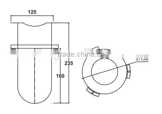 Marine Signal blue traffic led warning light