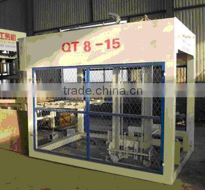 QT8-15 concrete block making machine