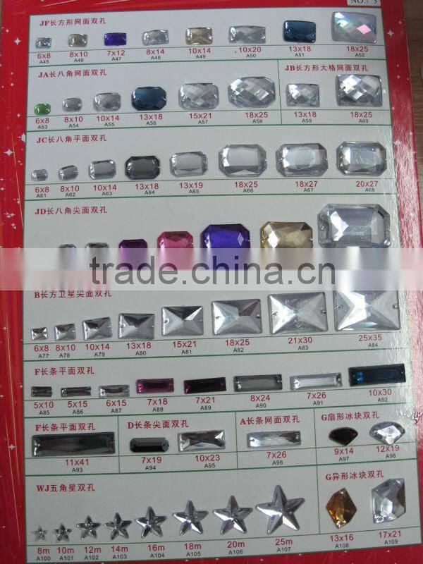 apex0984 hot fix motif rhinestone for fashion garments