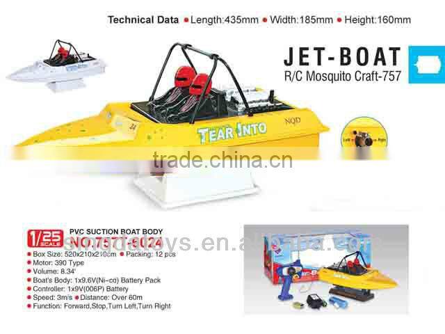 757-6019 NEW 1:25 Electric High Speed Racing RC Boat