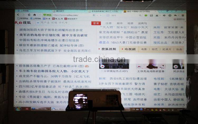 Brightest 4500lumens Native 1280*800 Full HD Led Digital Smart Projector,Wireless connect to iPhone/iPad