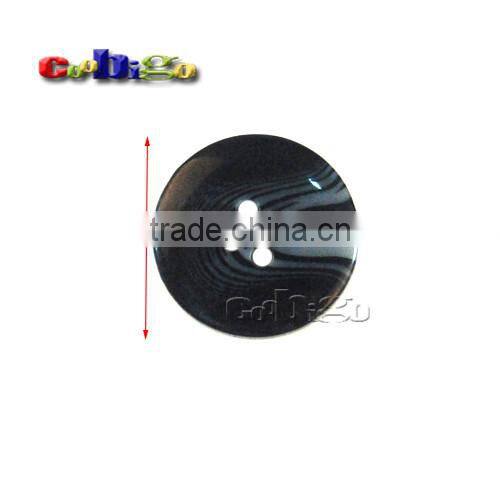 22.4mm(36L) Fashion Resin Grain Classical Buttons 4 Holes Sewing Craft DIY Accessories For Bag Garment #FLN007-22.4B