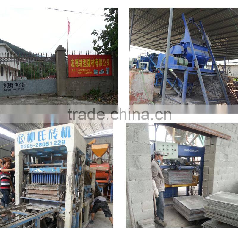 European export standard quality small handmade block machine plant LS4-25