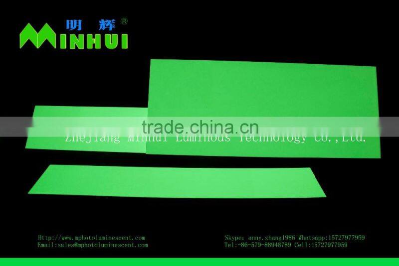 Luminous aluminum sheet