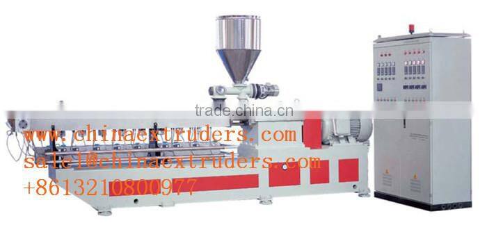 WPC(wood-plastic) deck flooring plastic extrusion machinery good quality