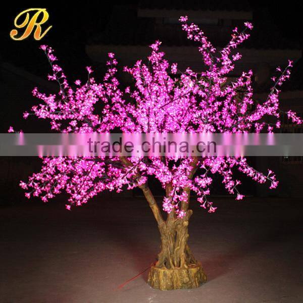 LED lighted cherry outdoor tree lights
