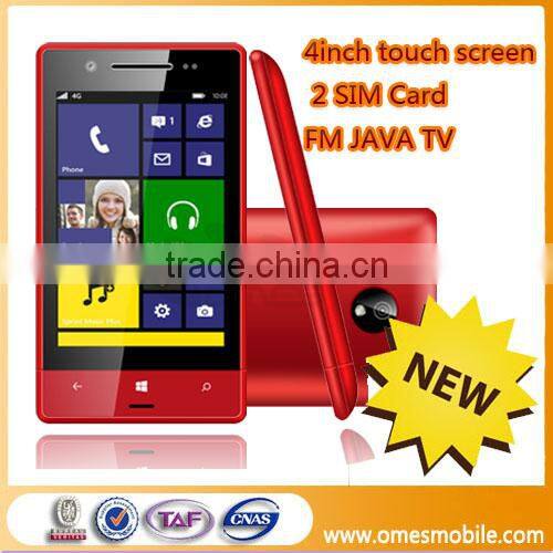 Hot selling cheap 8xt 4inch Touch Screen world smallest mobile phone