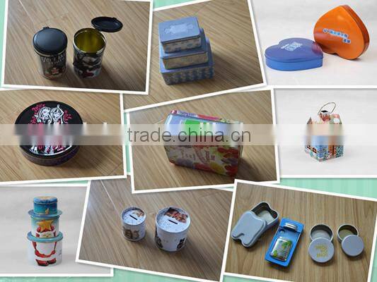 Fashional tin box luxury metal Candy Gift tin box