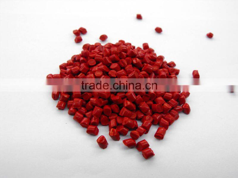 25 KG Package High Light Fastness Plastic Red Masterbatch for PP PE ABS
