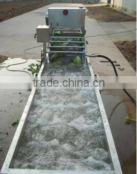 Air bubble flow washer fruit washer