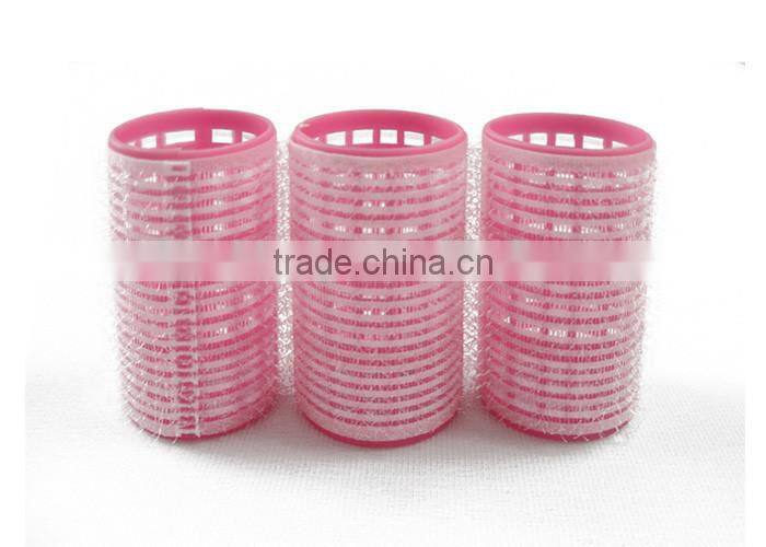 fashion popular heated fastener hair rollers with hook tape for Hair beauty
