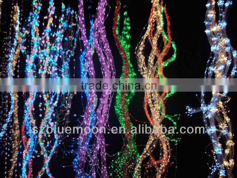factory price battery operated christmas rope tube lights