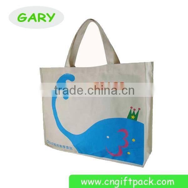 Custom Printed Cotton Canvas Shopper Tote Bag