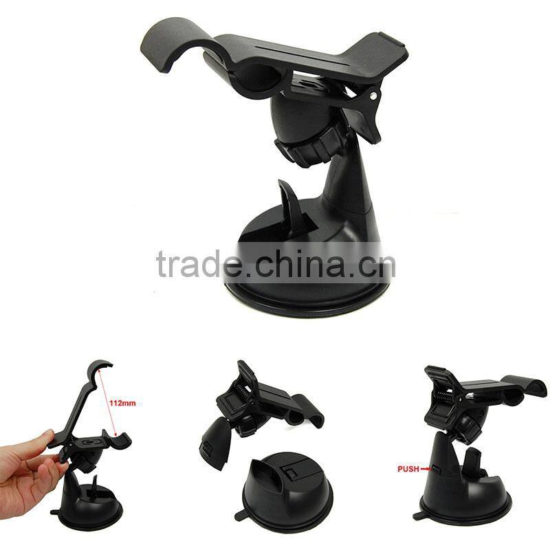 Universal Use Windshield One Hand Mobile Phone Car Holder with Window Suction Mount