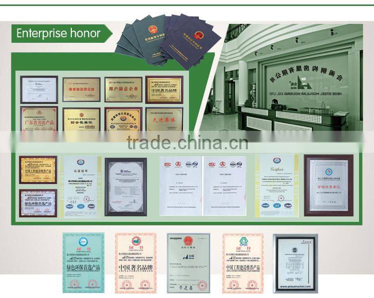 prefabricated light resort house,light steel homes,moveable cabin