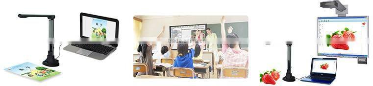 Auto focus 5MP 2592*1944 resolution 30fps visualizer A4 shooting size