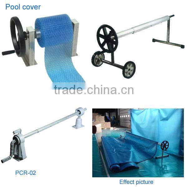 Swimming pool cover film reel aluminium material roller cover