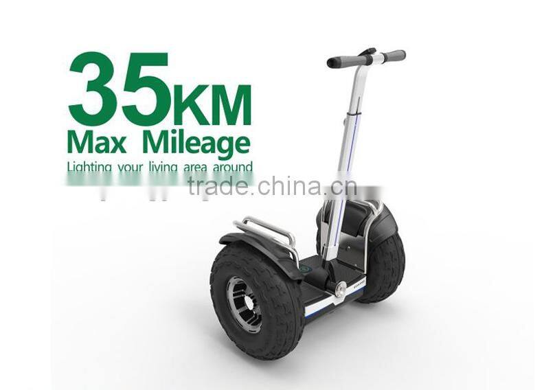 High quality electric chariot, 2 wheel electric self balance scooter, personal vehicle