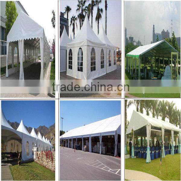 Aluminum frame pavilion tent with windows for outdoor party