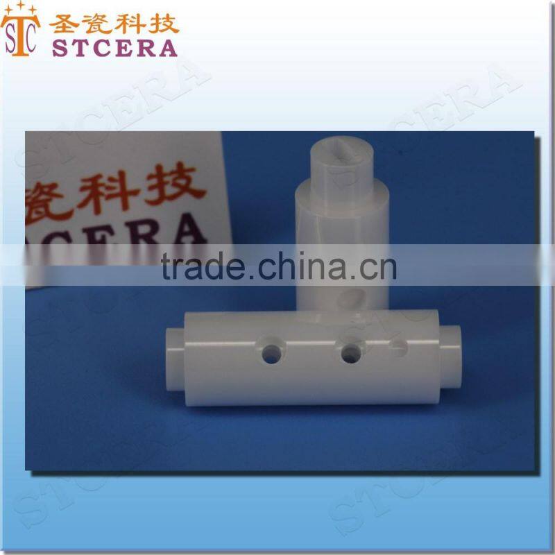 STCERA custom handmade vacuum zirconia ceramic insulation pipe