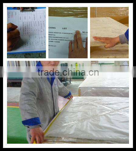 Line post polymer insulator end fitting horizontal trunnion type