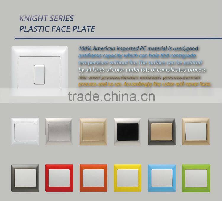 15 year warranty high quality electric switch and socket