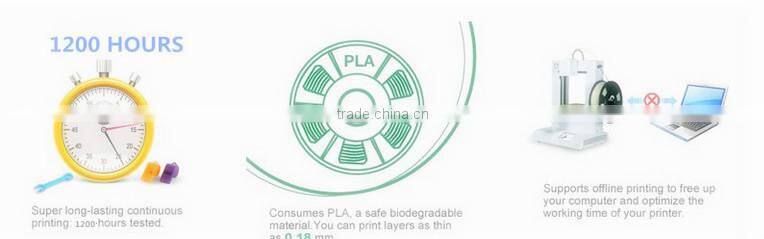 2015 hot sale and factory price fdm 3d printer machine and large 3d printer