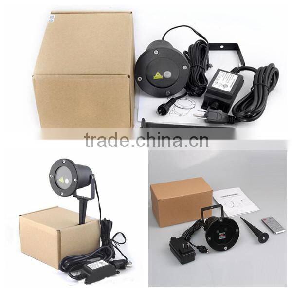 Assorted patterns styles laser walmart christmas lights outdoor IP65 waterproof garden laser lights