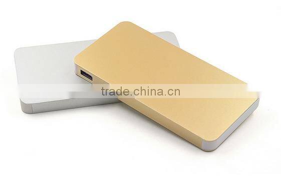 2016 Hot selling portable power bank 6500mAh with real capacity for smart phone