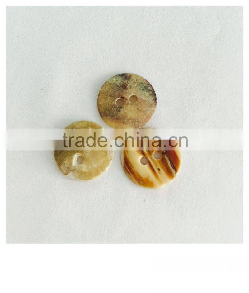 Made in China high quality 2 hole shell buttons for fashion garments such as silk shirt/blouse (#S10001)
