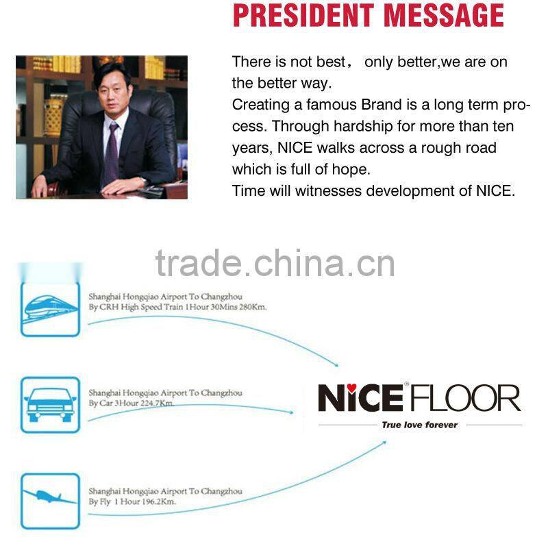 8mm 12mm hdf V-groove painted german techniquel aminate flooring