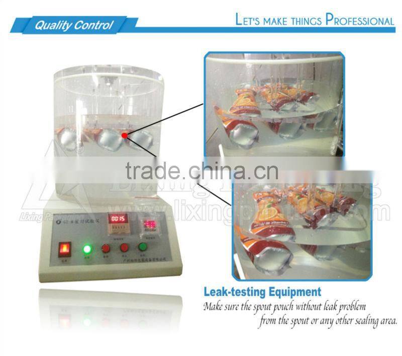 Leechee flavors drinks stand up pouch with spout