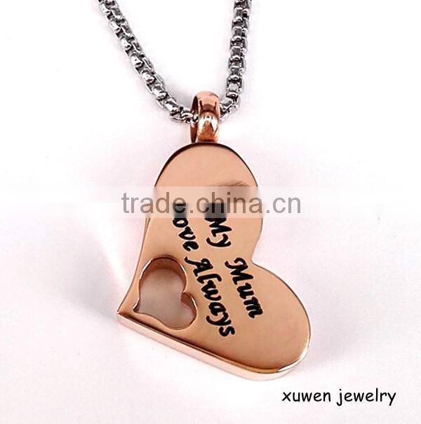 penguin animal pet crystal stainless steel cremation urn jewelry